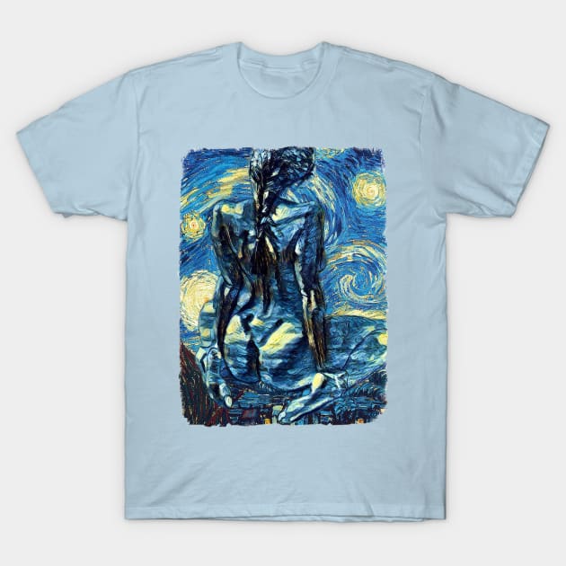 Her Dream Van Gogh Style T-Shirt by todos